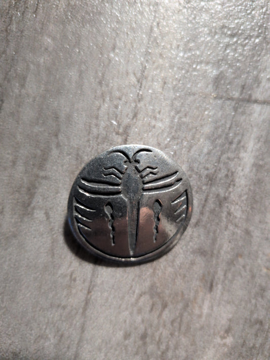 Turtle Island (Native American Collection) The Dragonfly Pewter Pendant