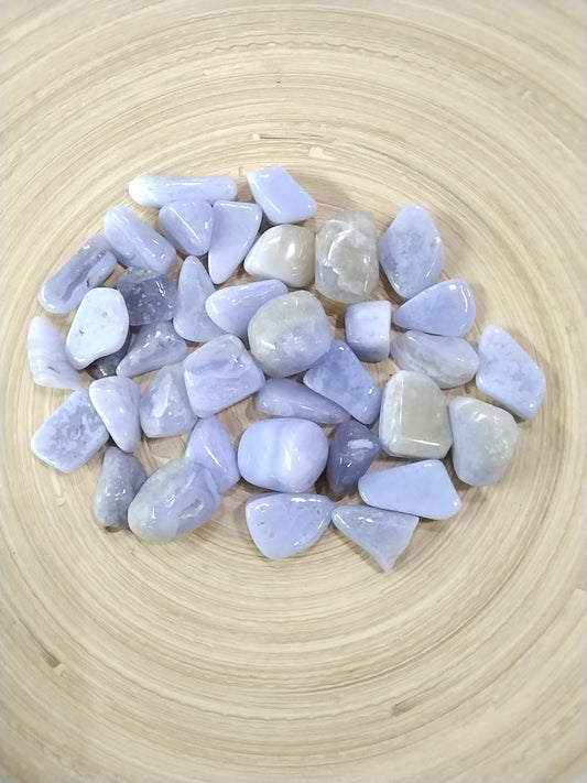 Small Tumbled Blue Lace Agate
