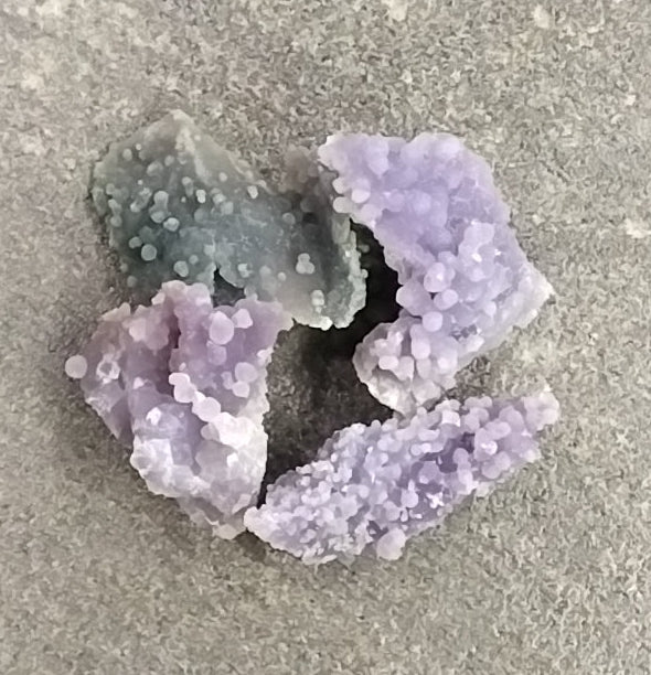 Botryoidal Grape Agate rough stone