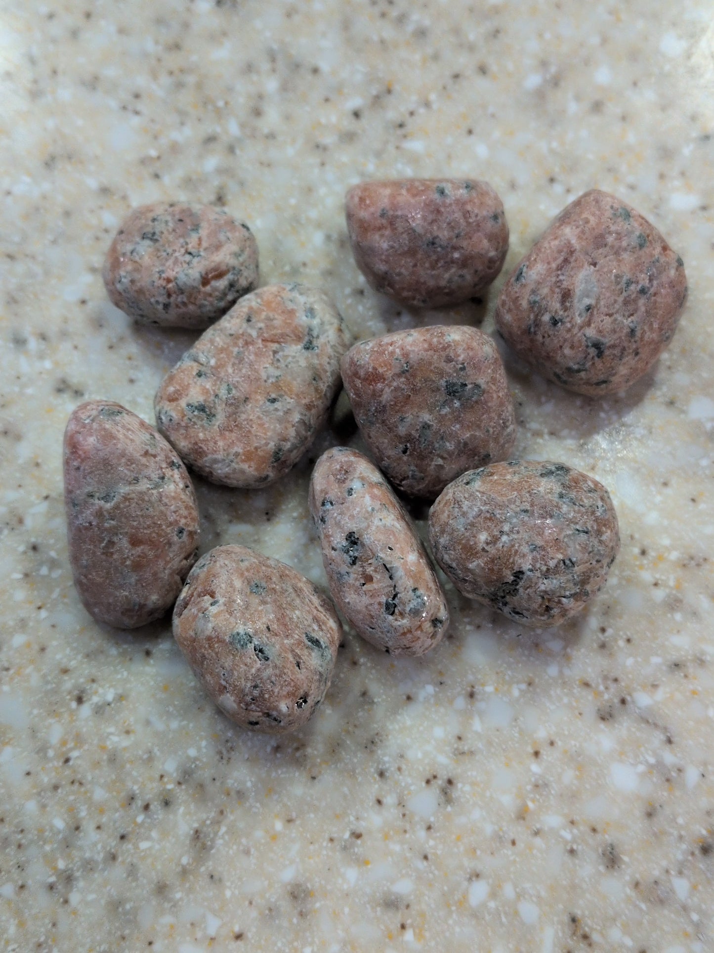 Orchid Calcite Tumbled stone