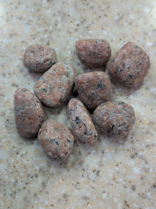 Orchid Calcite Tumbled stone