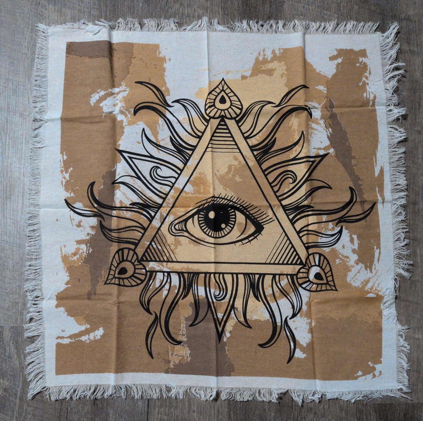 18"x18" Pyramid/Eye Altar Cloth