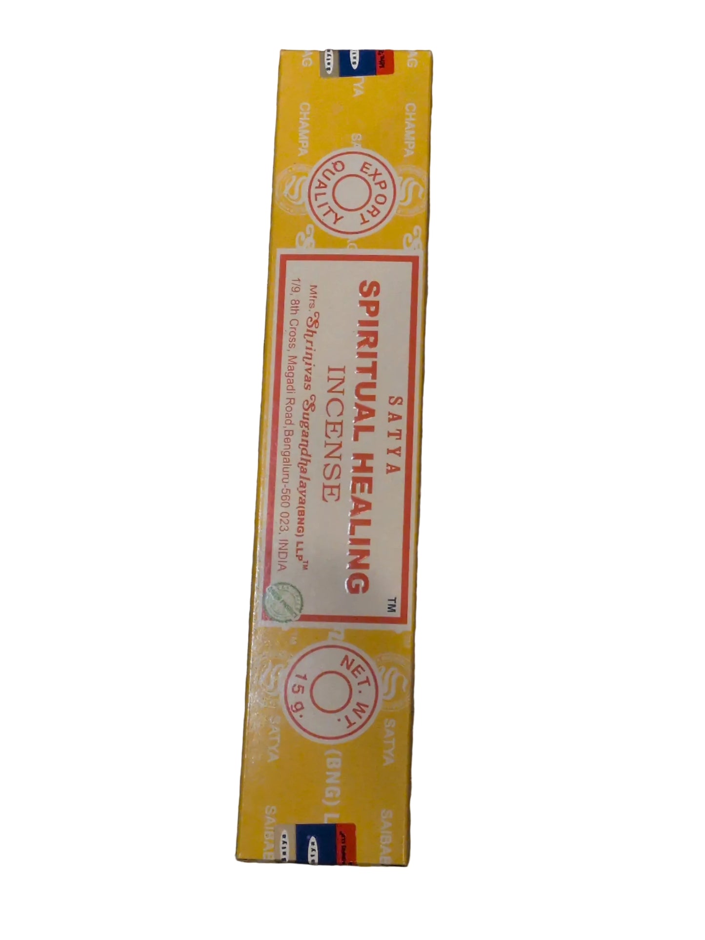 Satya Incense 15 gr Spiritual Healing