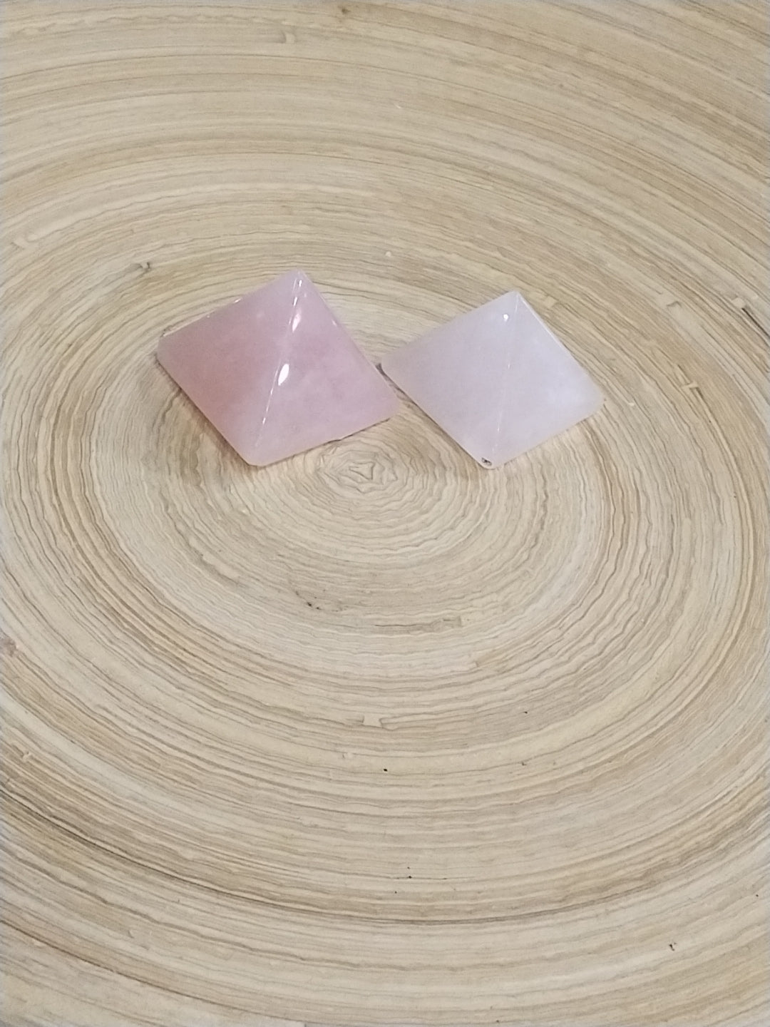 Rose Quartz Pyramid