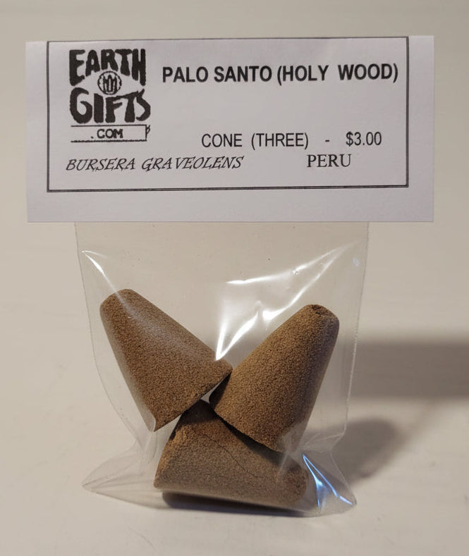 Palo Santo Cones (3 Pack)