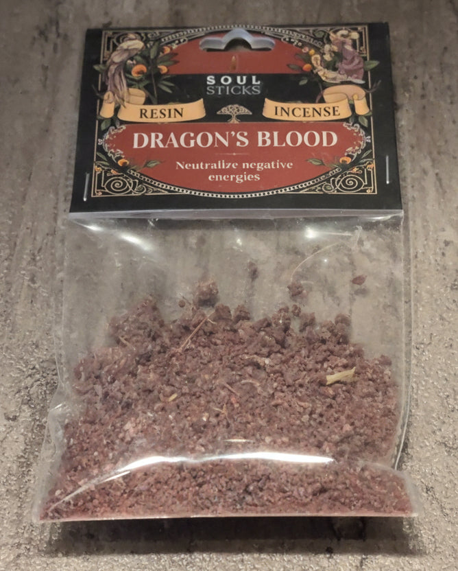 Soul Sticks Resin Incense Dragons Blood