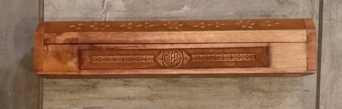 Celtic Knot Incense Coffin Box