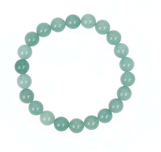 8mm Amazonite round bead bracelet
