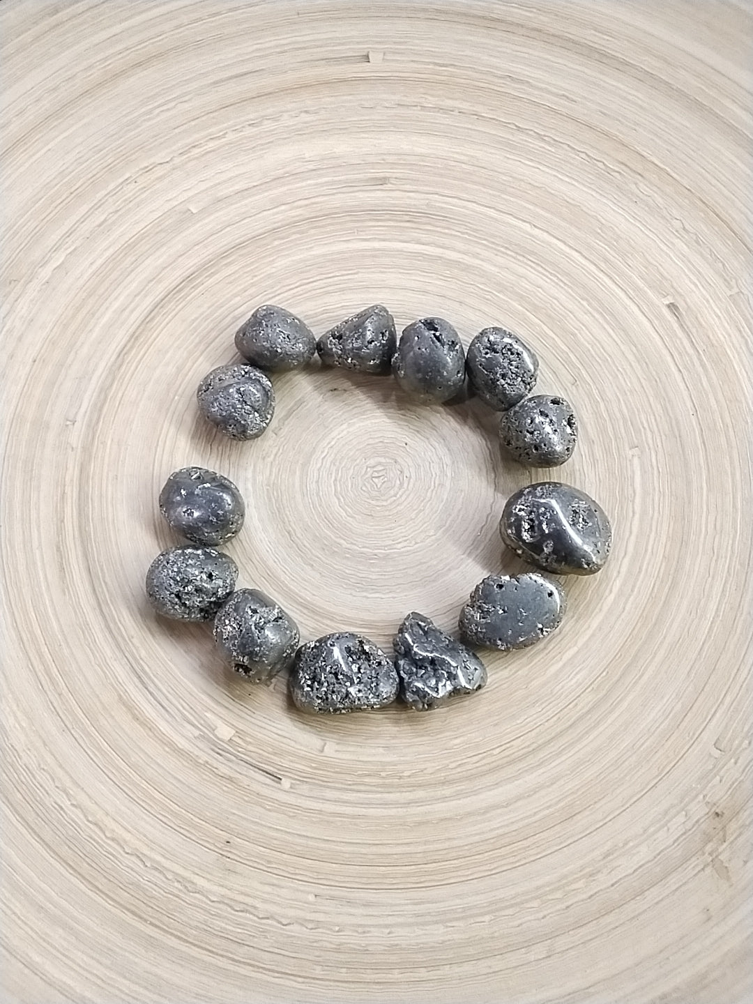 Pyrite Tumbled Stone