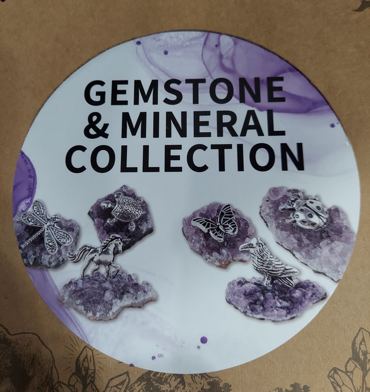 Assorted Animals on Amethyst base