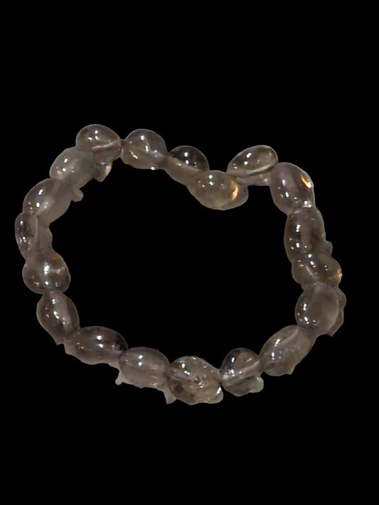 Smokey Quartz Nugget Bracelet
