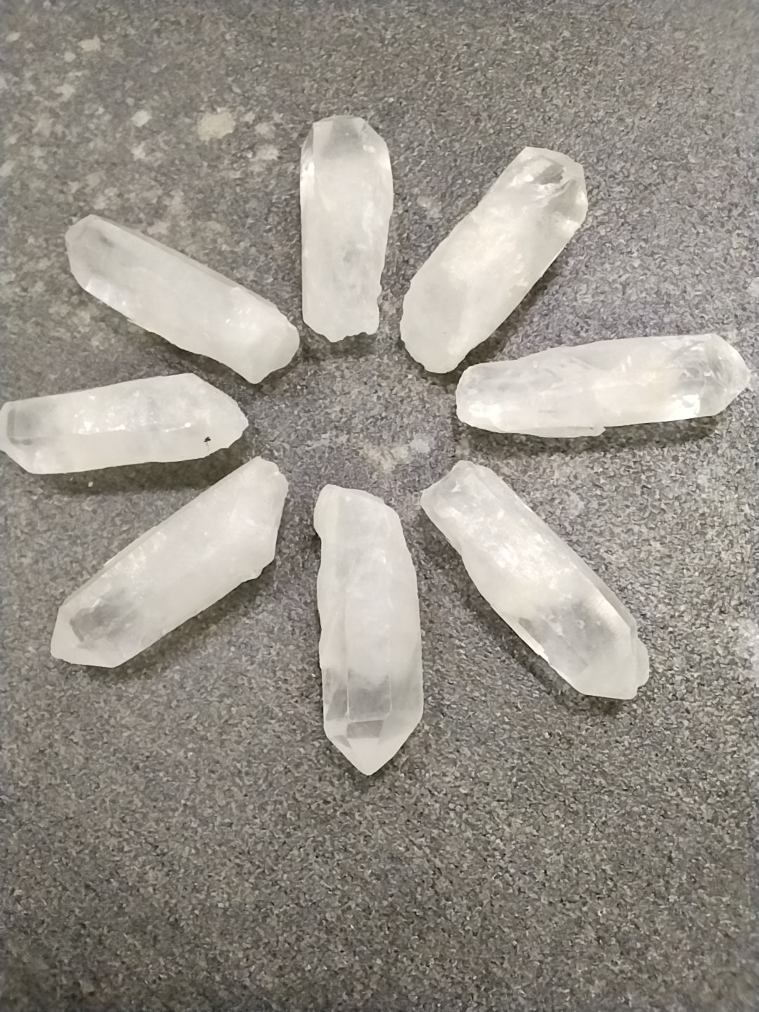 White Phantom Quartz Point