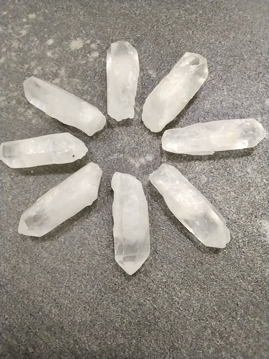White Phantom Quartz Point