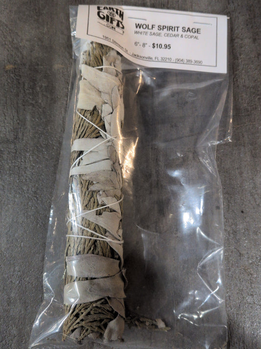 Wolf Spirit Sage White Sage, Cedar & Copal