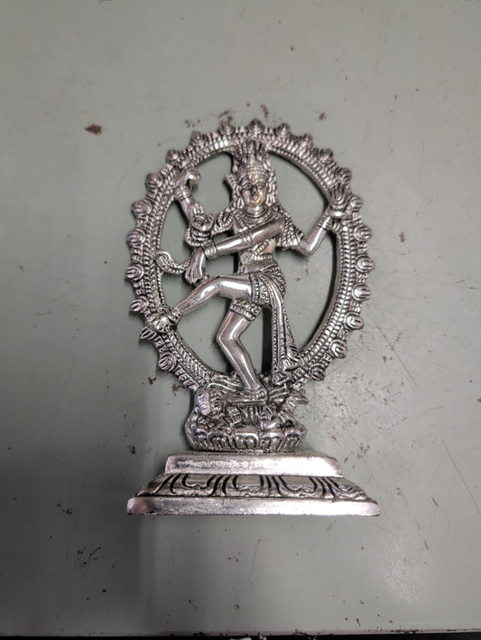 Aluminum Dancing shiva Silver