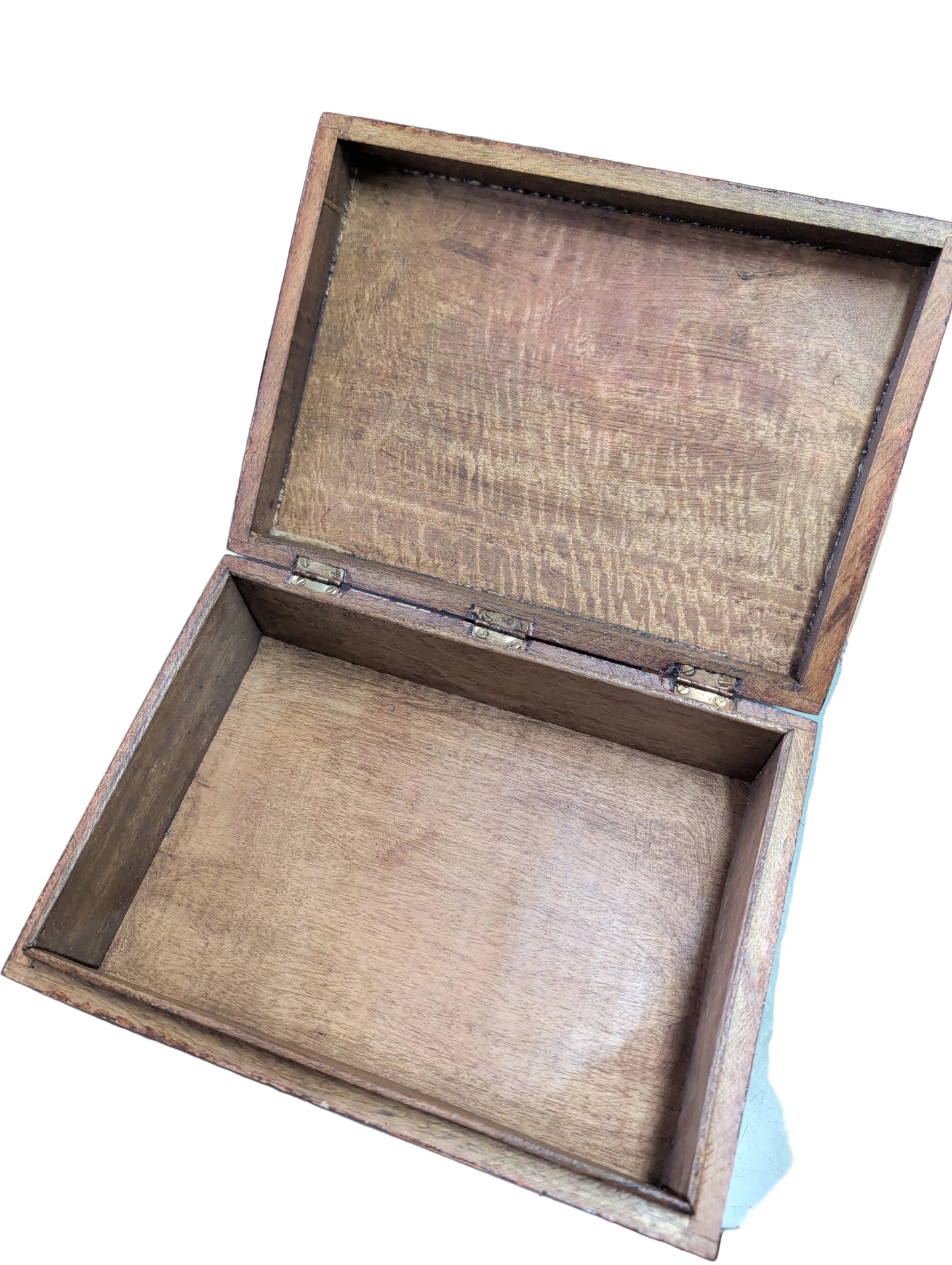 Carved Mango Wood Box