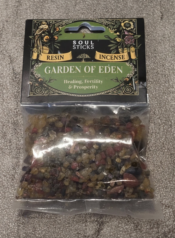 Soul Sticks Resin Incense Garden of Eden