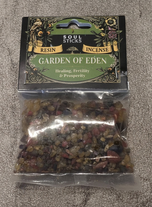 Soul Sticks Resin Incense Garden of Eden