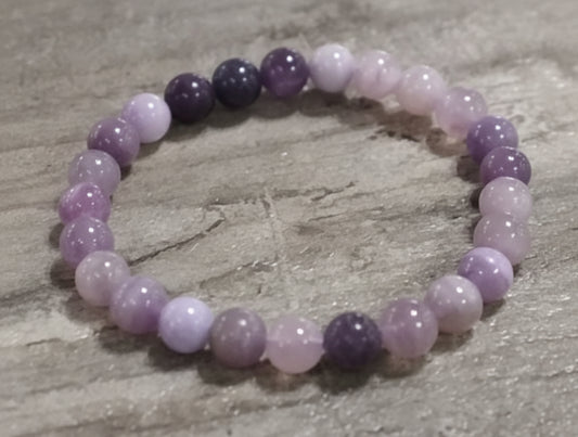Elastic Bracelet 8mm Chinese Sugilite