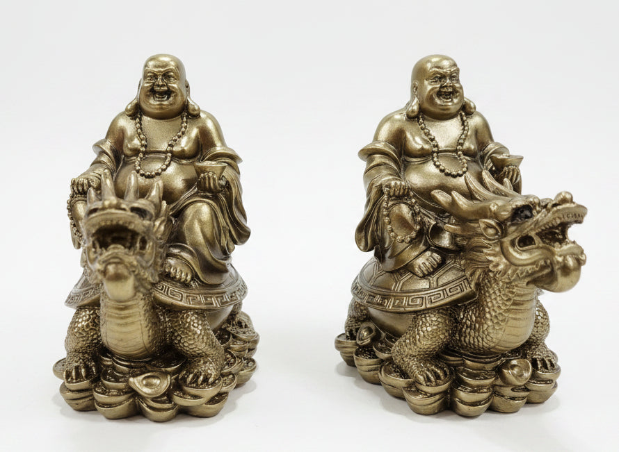 Happy Buddha W/ Turtle
