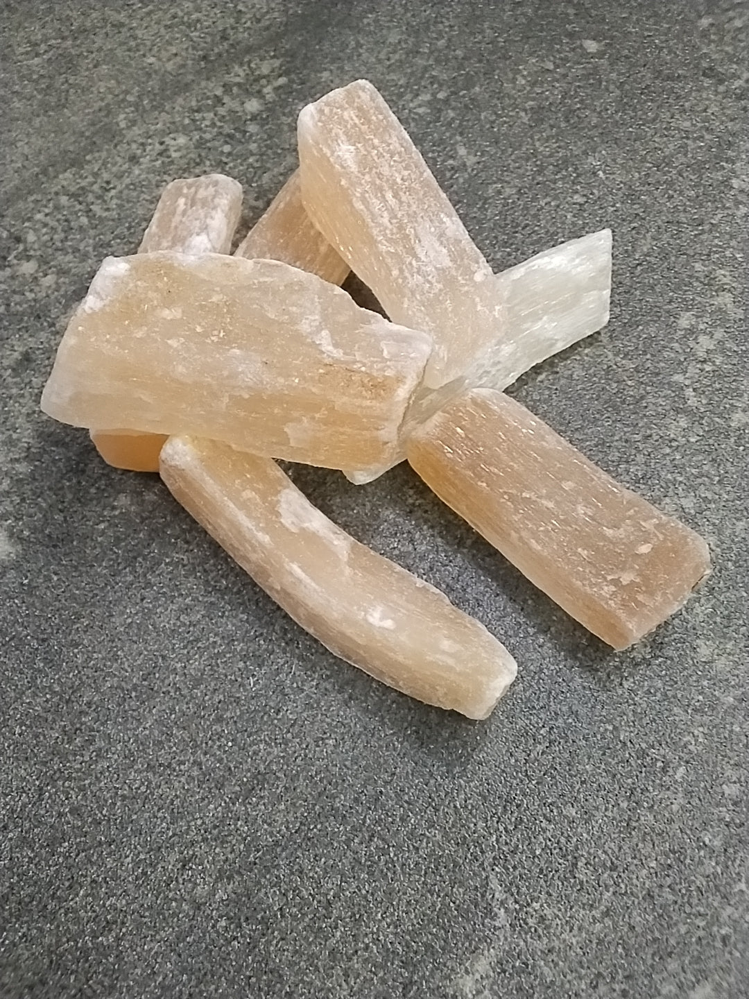 3" Orange Selenite Wand