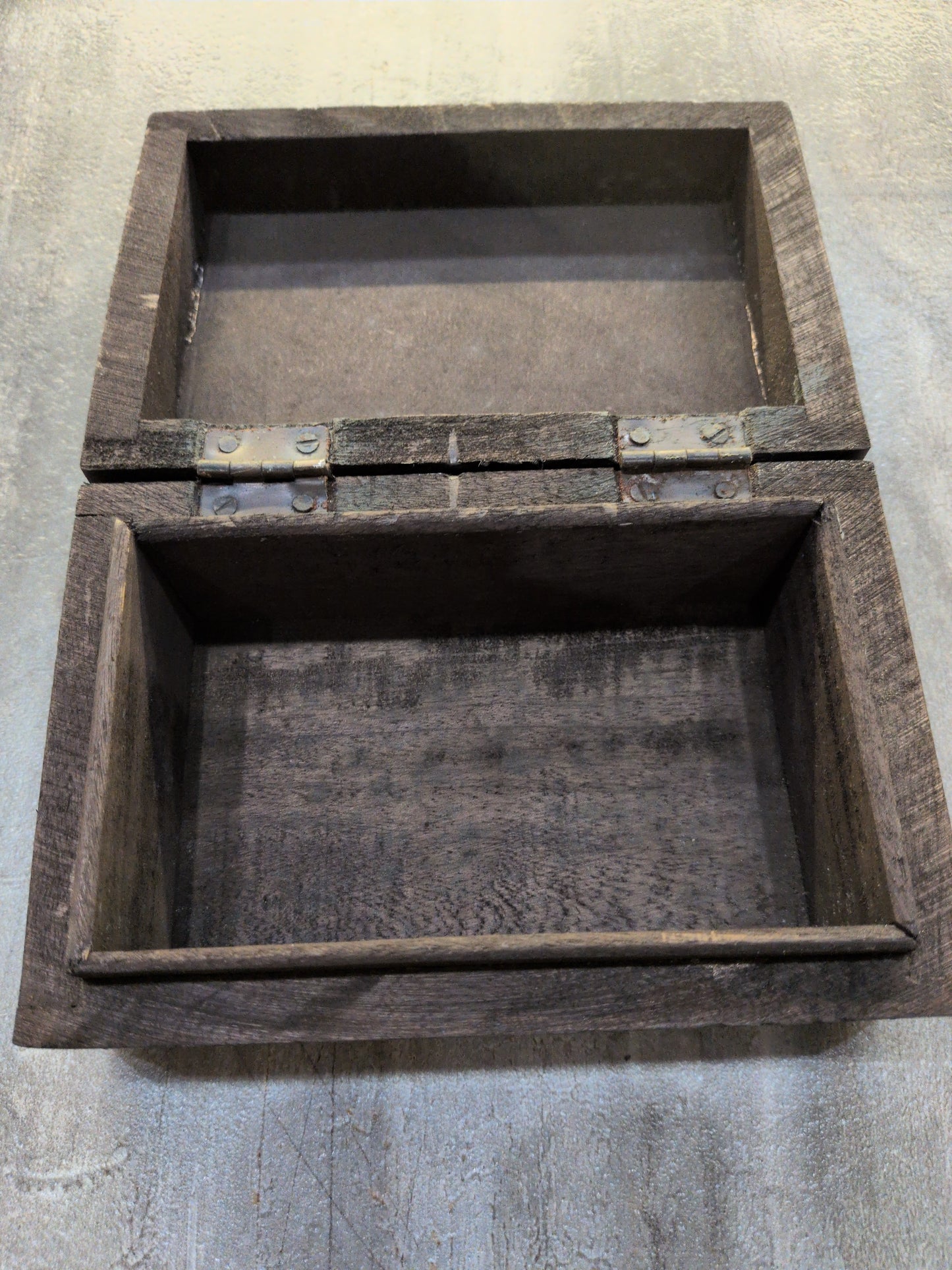 The Magician black wood Tarot storage box