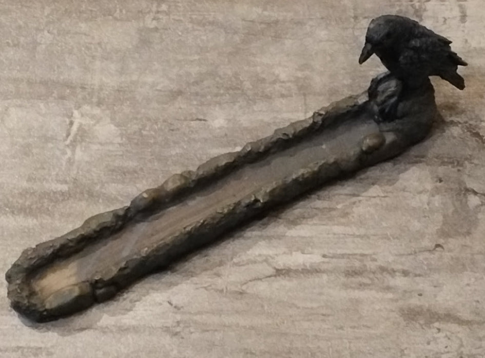 Crow Incense burner