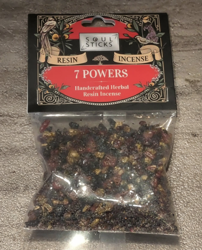 Soul Sticks Resin Incense 7 Powers