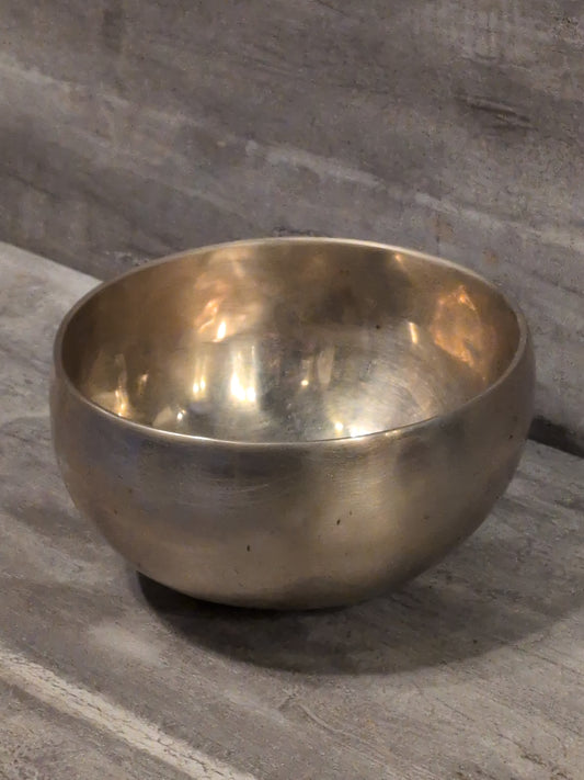 5 1/2" Hand Hammered Tibetan Singing Bowl w/ striker