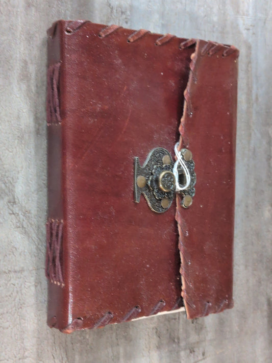 Blank cover Leather Journal 5x7
