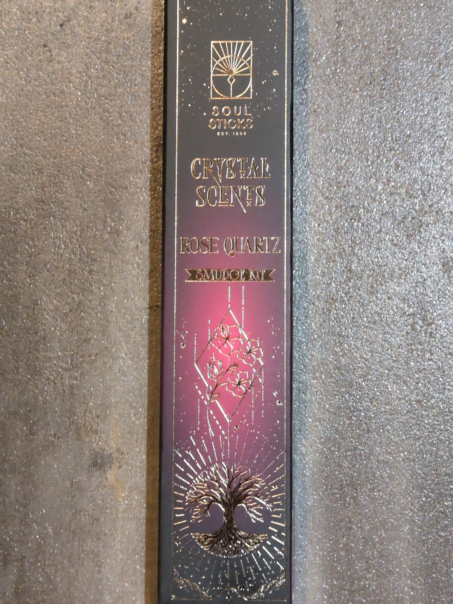Soul Sticks Crystal Scents Rose Quartz Smudge kit