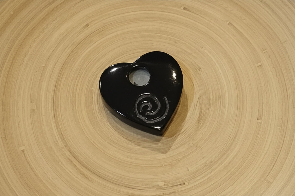 Shaped Black stone Incense burner