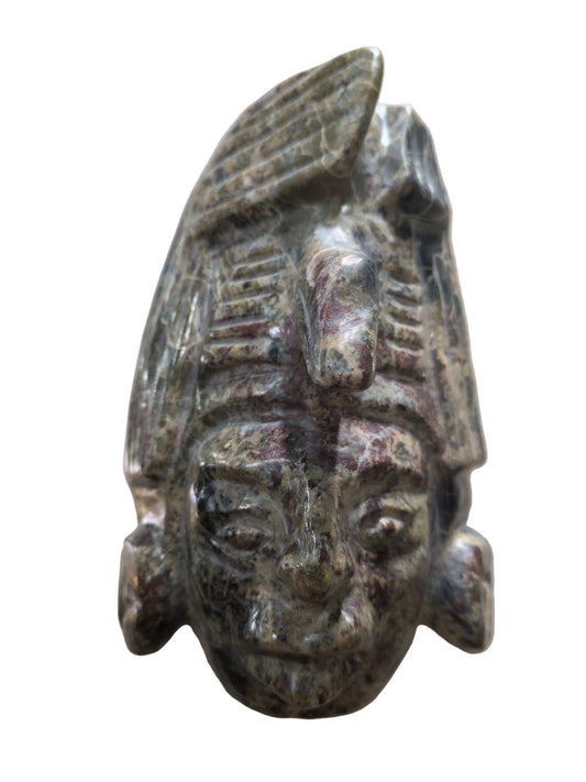 Aztec Soapstone Mask (Mexico) Water Fowl