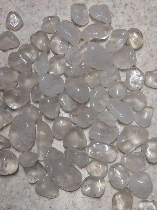 Clear Quartz Tumbled Stones