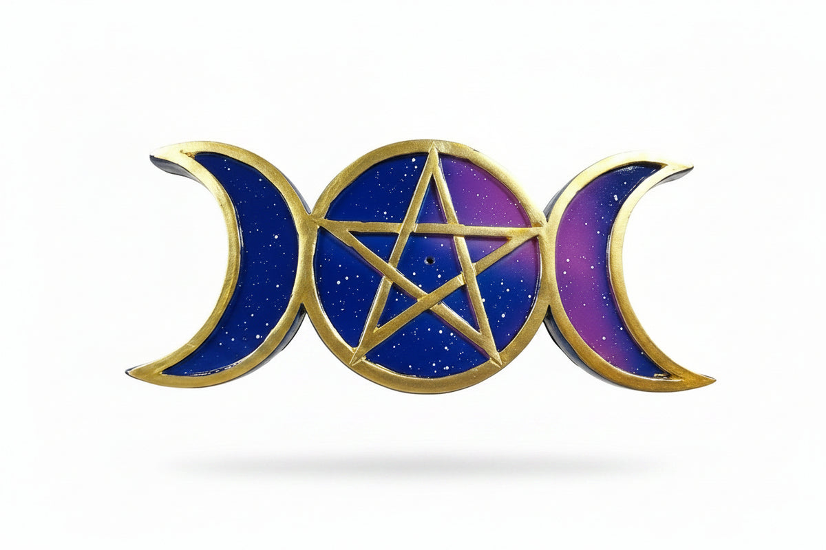 Pentagram Plate Incense Burner