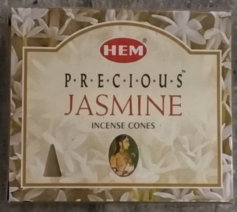 Hem Incense Cones 10 Cones Jasmine