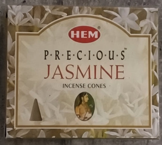 Hem Incense Cones 10 Cones Jasmine