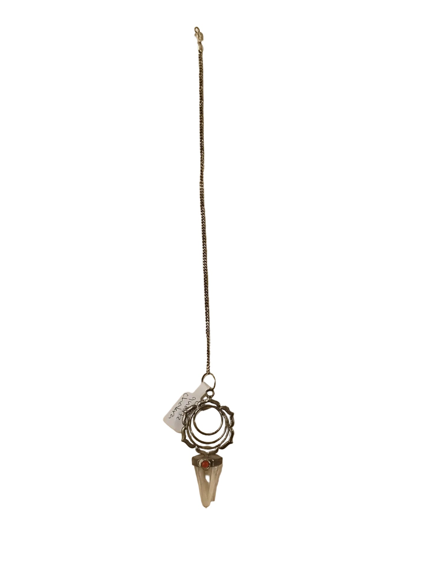 Sacral Chakra With Quartz Point Pendulum