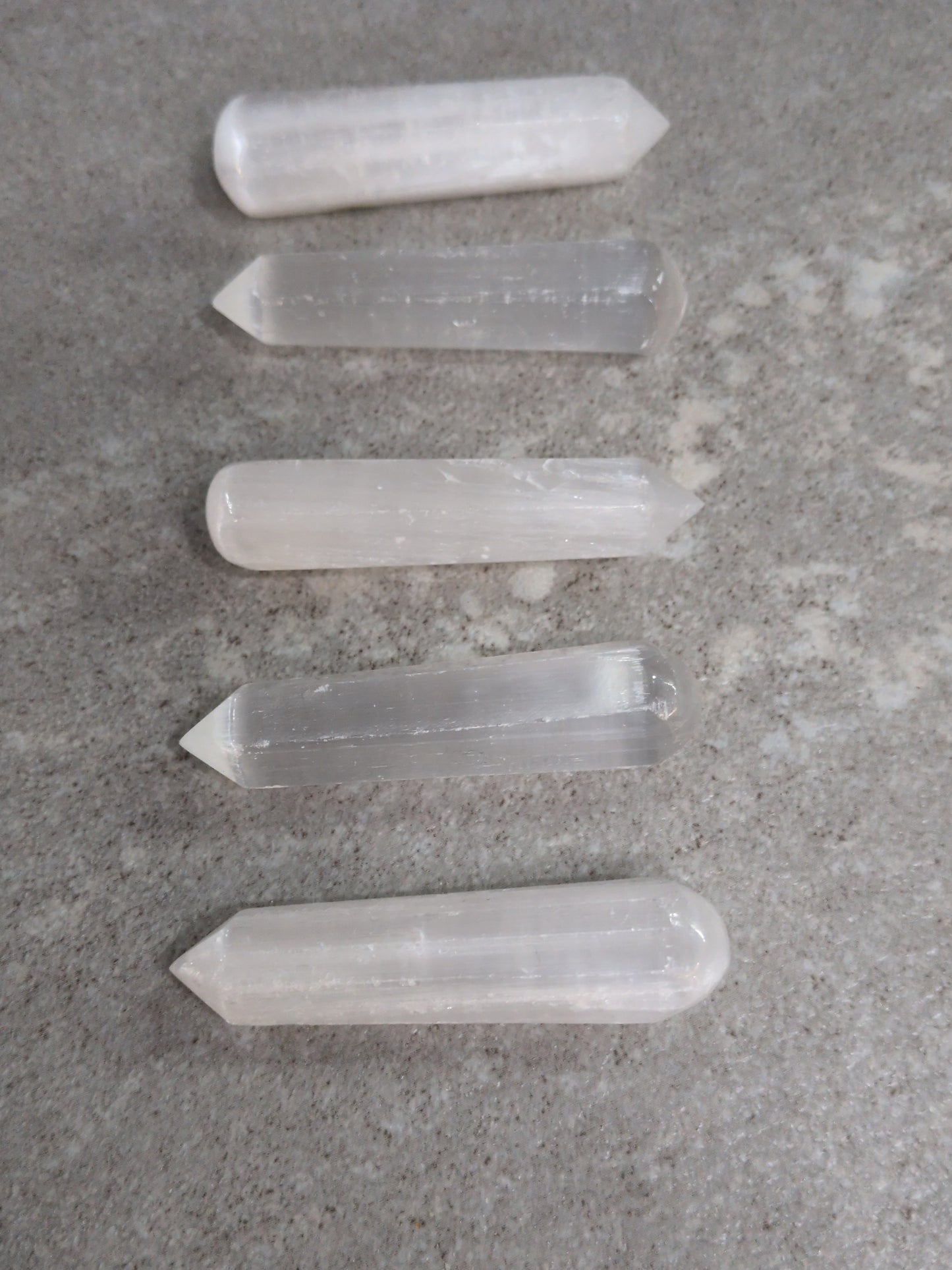 Selenite 60mm Wand