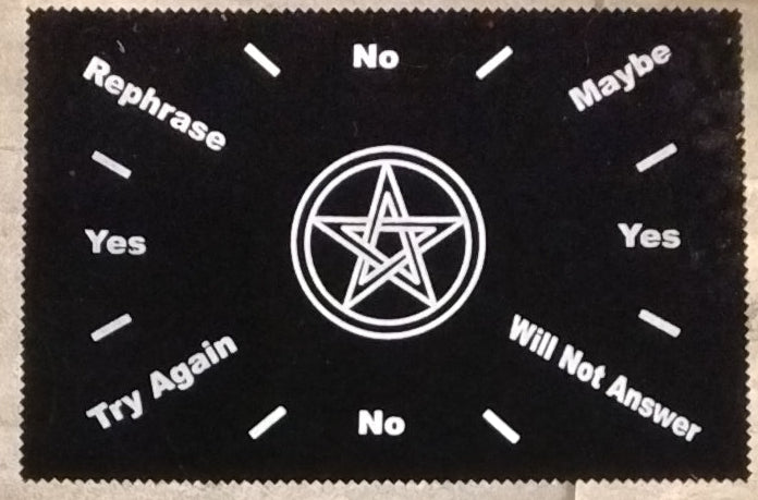 Fabric Ouija Message Board