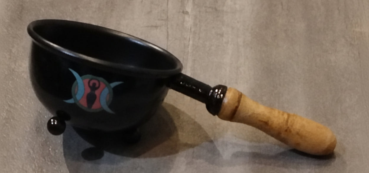 Handled Cauldron Incense burner