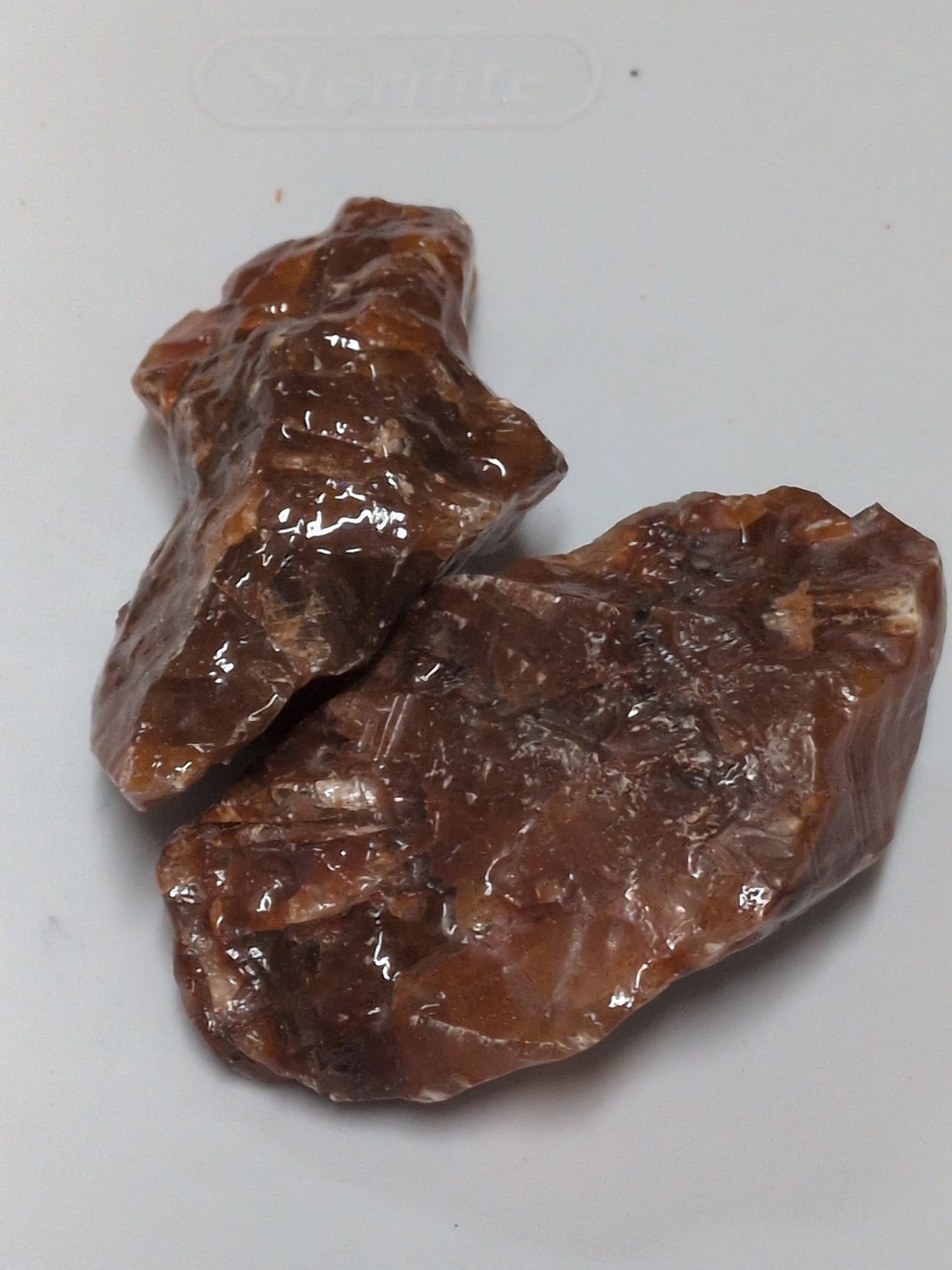 Rough Red Calcite stone