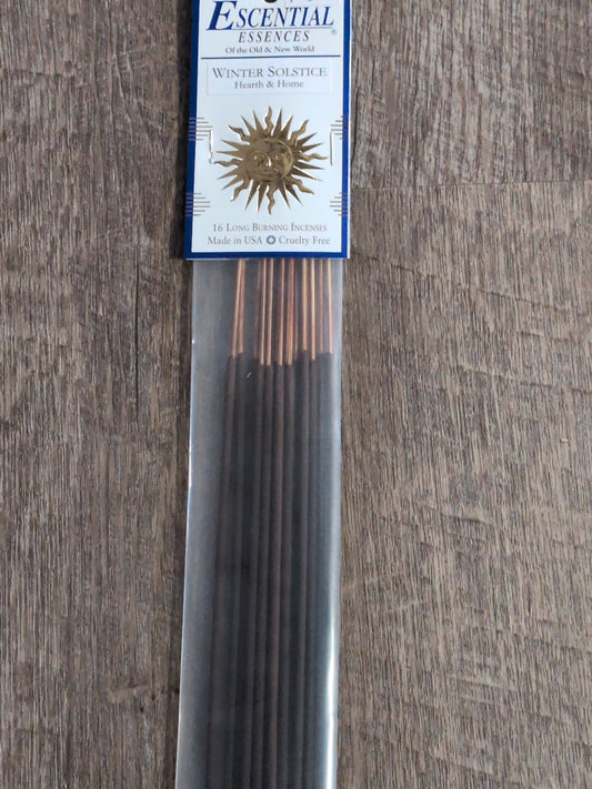 Essential Essences Incense 16 sticks Winter Solstice