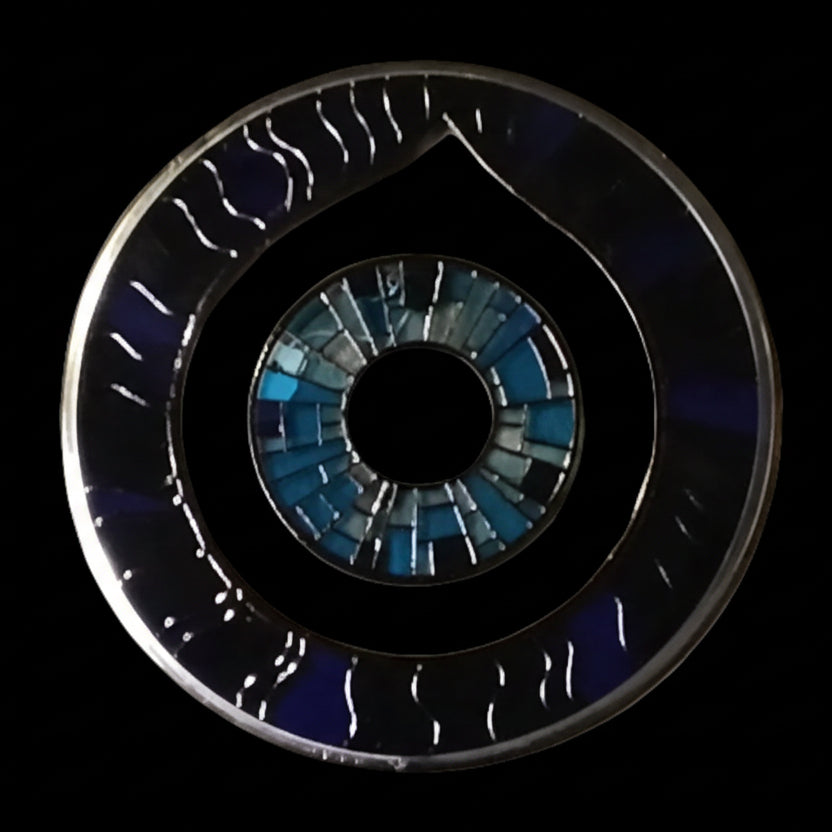 Benjamin International Evil Eye stained glass