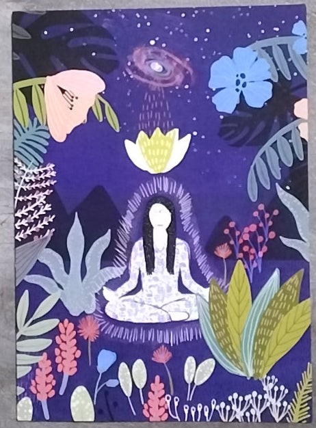Cosmic Lotus Girl Gift Card