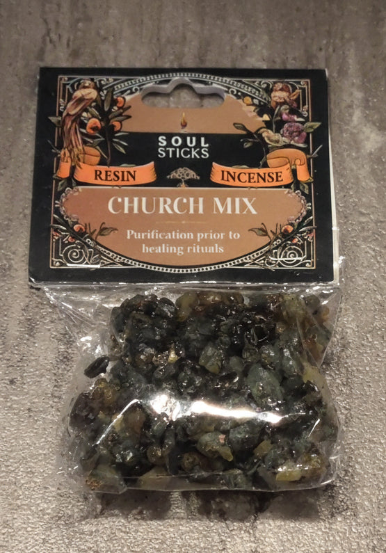 Soul Sticks Resin Incense Church Mix