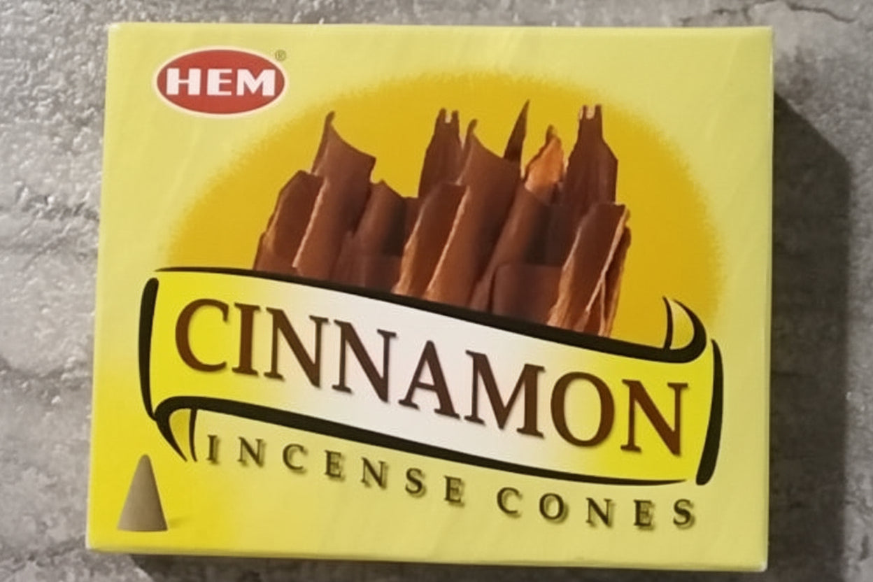 HEM Cinnamon Incense cone