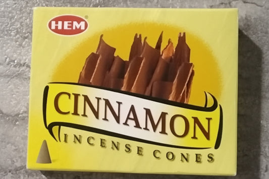 HEM Cinnamon Incense cone