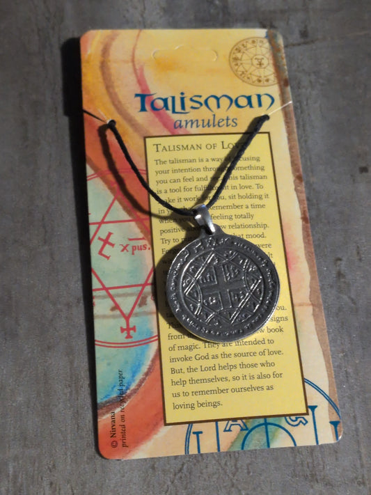 Talisman Amulets Talisman of Love Pewter Pendant