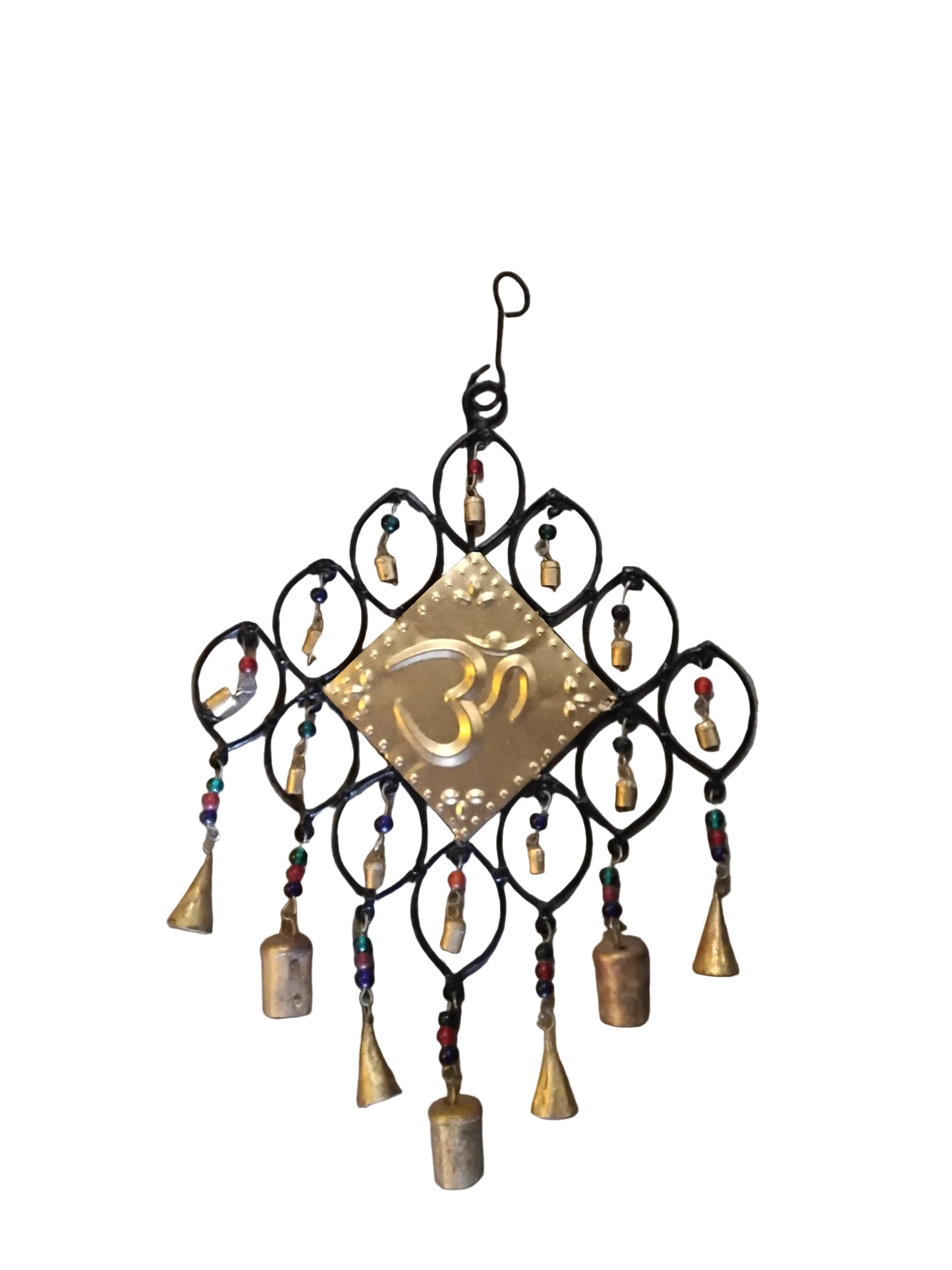 Large Om Wind Chime Diamond shape